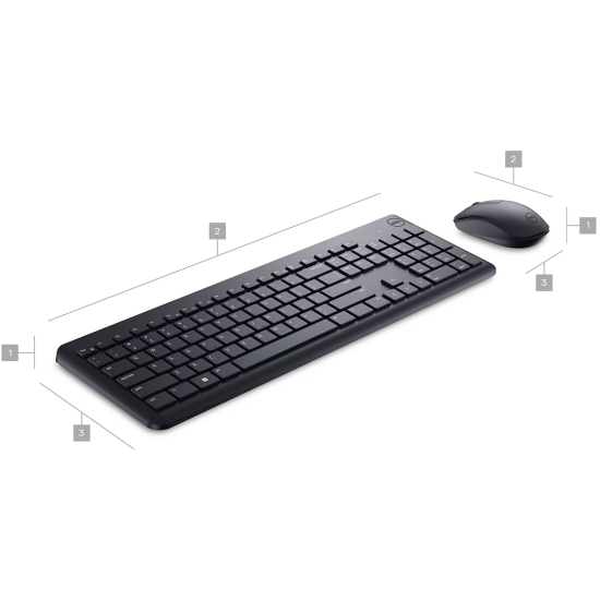 Dell KM3322W Wireless Keyboard and Mouse Combo Dell KM3322W Wireless Keyboard and Mouse Combo