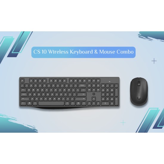 HP CS10 Wireless Keyboard and Mouse Combo HP CS10 Wireless Keyboard and Mouse Combo
