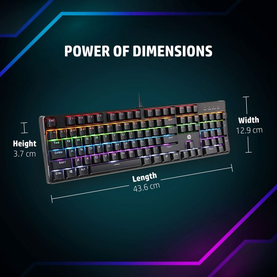 HP GK100F Mechanical Gaming Keyboard HP GK100F Mechanical Gaming Keyboard