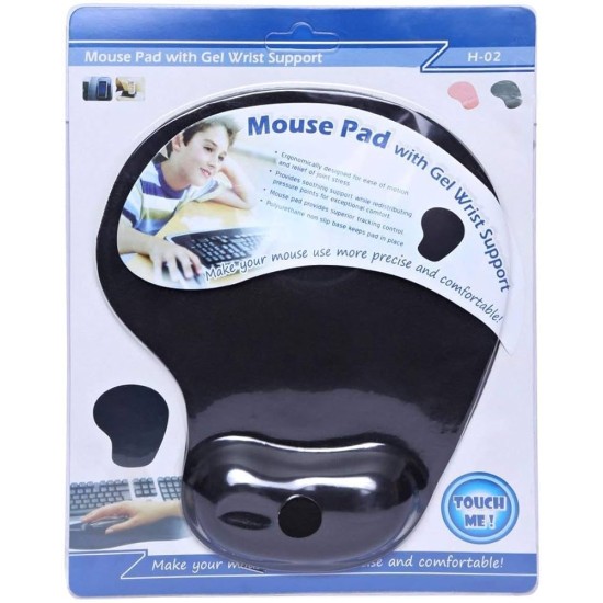 Gel Mouse Pad with Wrist Support Gel Mouse Pad with Wrist Support