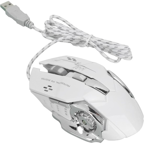JITE JT-09 Wired USB Gaming Mouse (White) JITE JT-09 Wired USB Gaming Mouse (White)