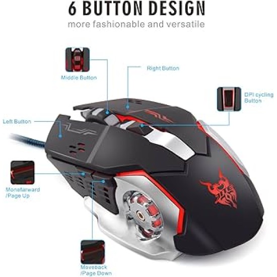JITE JT-09 Wired USB Gaming Mouse JITE JT-09 Wired USB Gaming Mouse