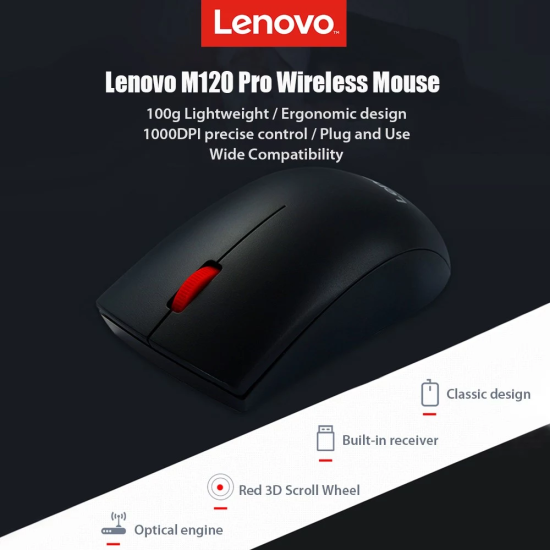 Lenovo M120 Pro Wireless Mouse