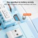 T5 Transparent Wireless USB + Bluetooth Rechargeable Mouse